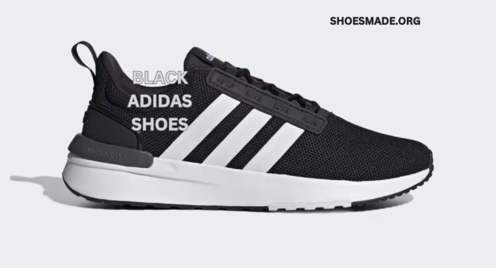 black adidas shoes