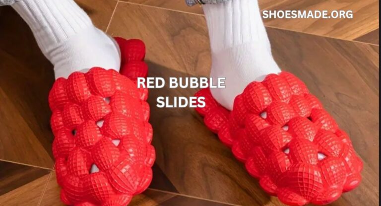 Red Bubble Slides: The Ultimate Footwear for Style and Comfort